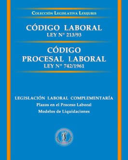 Código Laboral Código Procesal Laboral (Tamaño Grande)