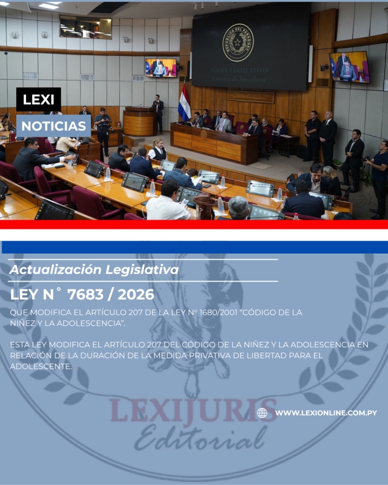 LEY N˚ 7683 / 2026