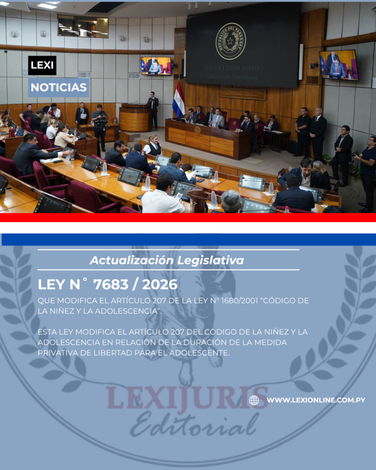 LEY N˚ 7683 / 2026